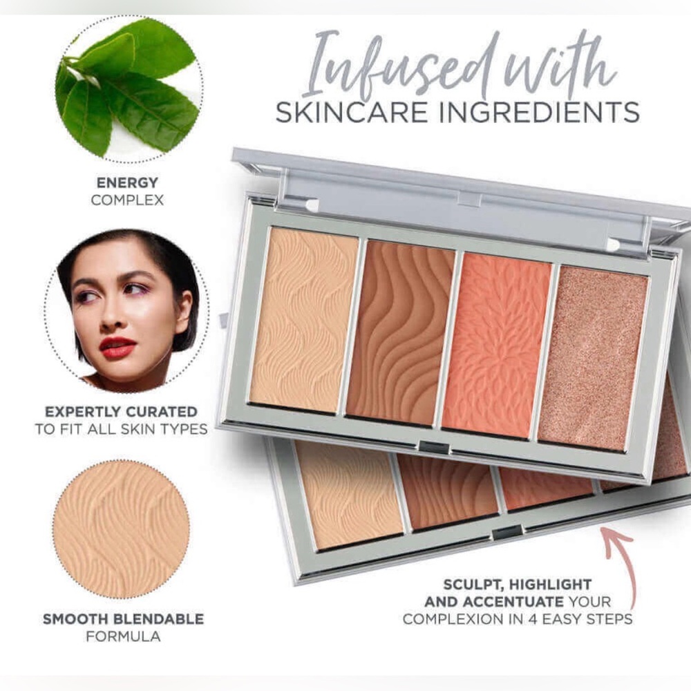 *Retired* PÜR 4-in-1 Skin-Perfecting Powders in Medium Tan.